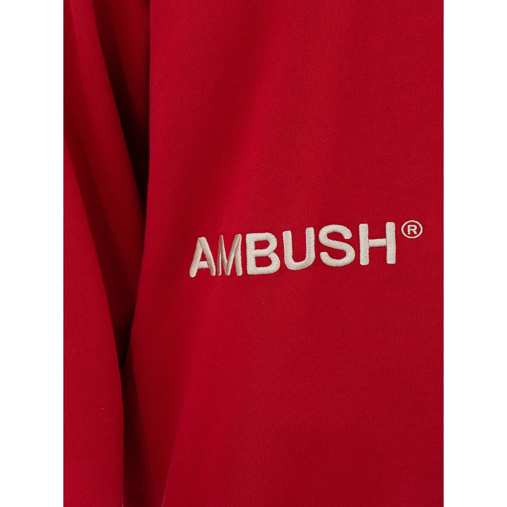 Maglione in cotone rosso Ambush Elevated