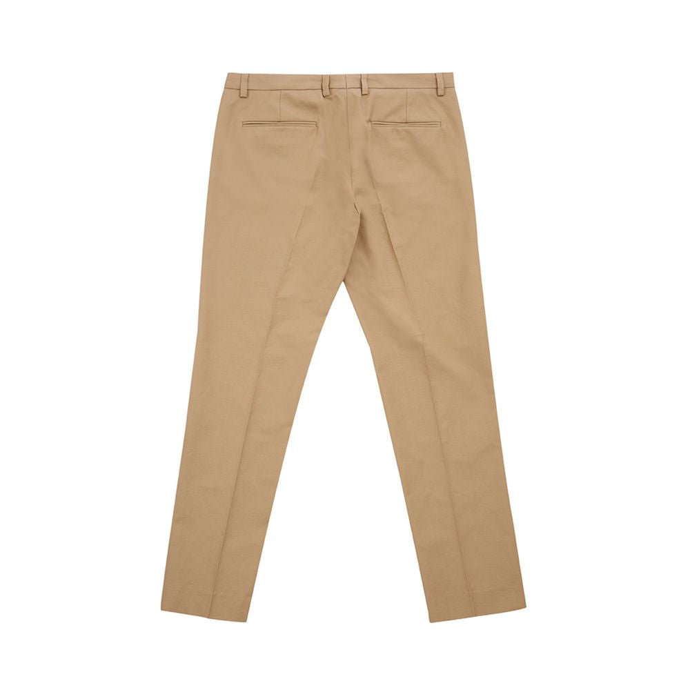 Pantaloni eleganti in cotone marrone Lardini da donna
