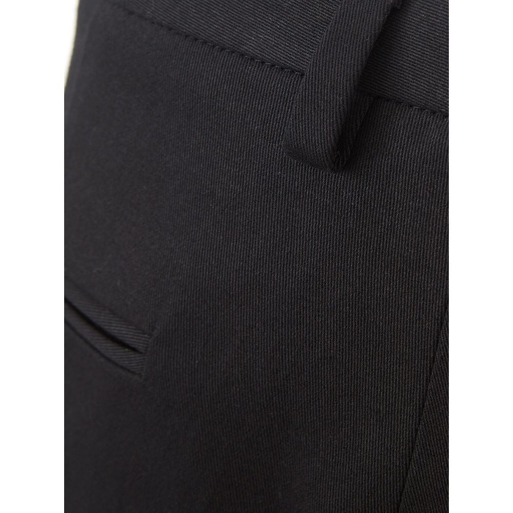 Pantaloni neri in cotone Lardini Italian Elegance