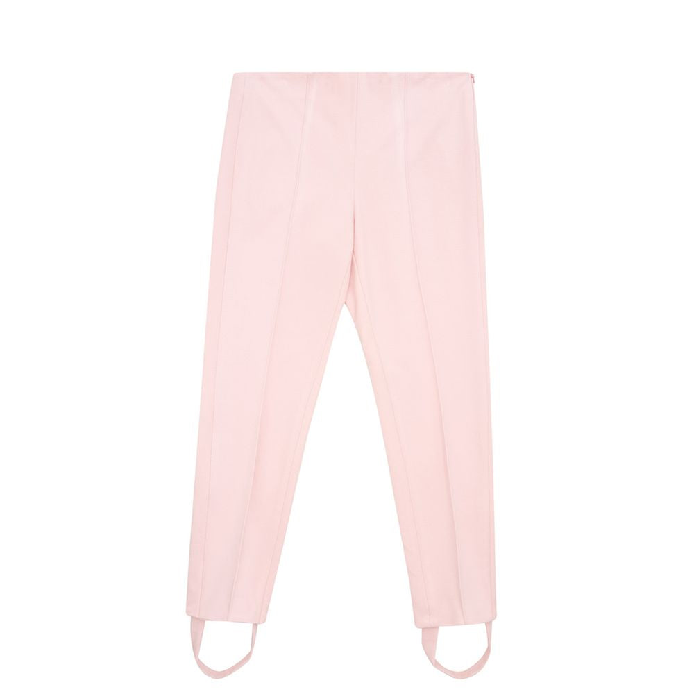 Pantaloni eleganti in viscosa rosa Lardini per uno stile chic