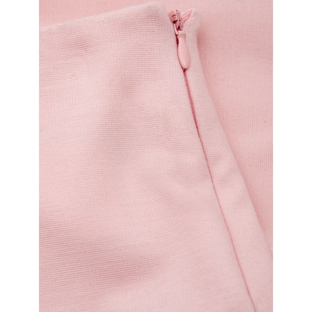 Pantaloni eleganti in viscosa rosa Lardini per uno stile chic