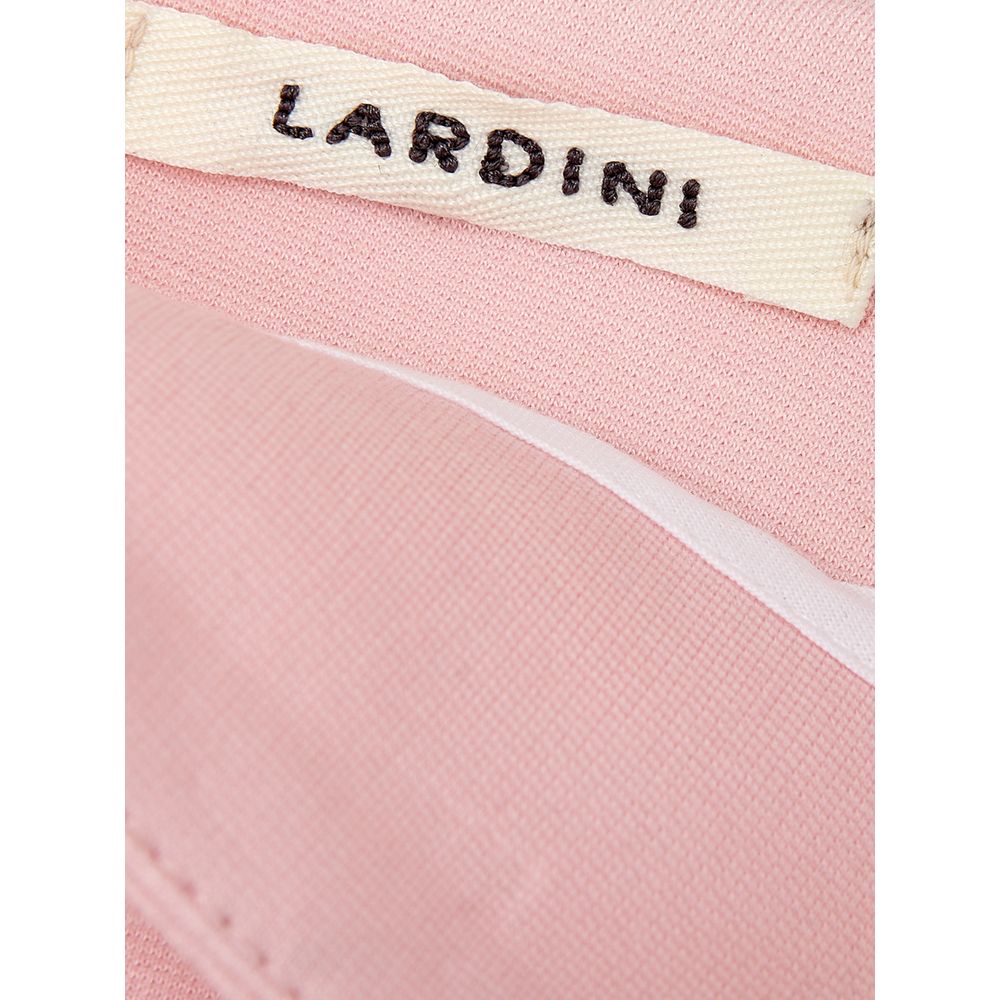 Pantaloni eleganti in viscosa rosa Lardini per uno stile chic