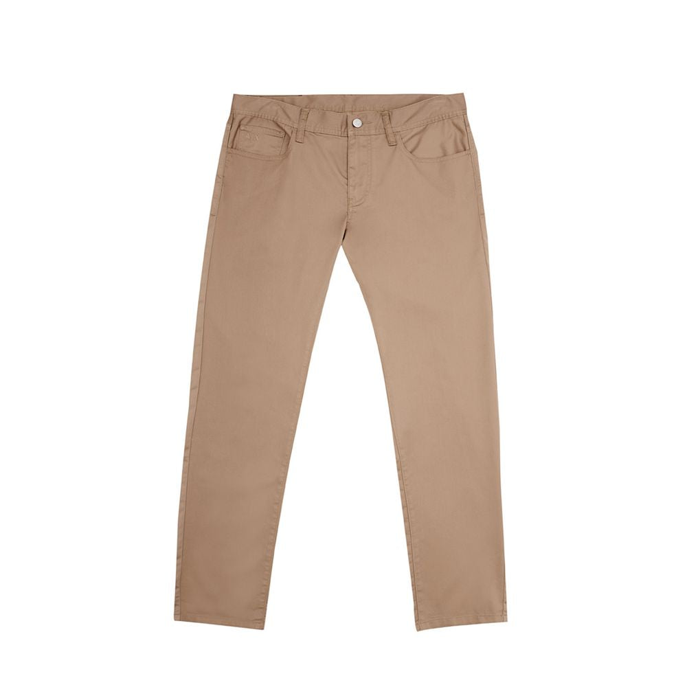 Armani Exchange Jeans e pantaloni in cotone marrone