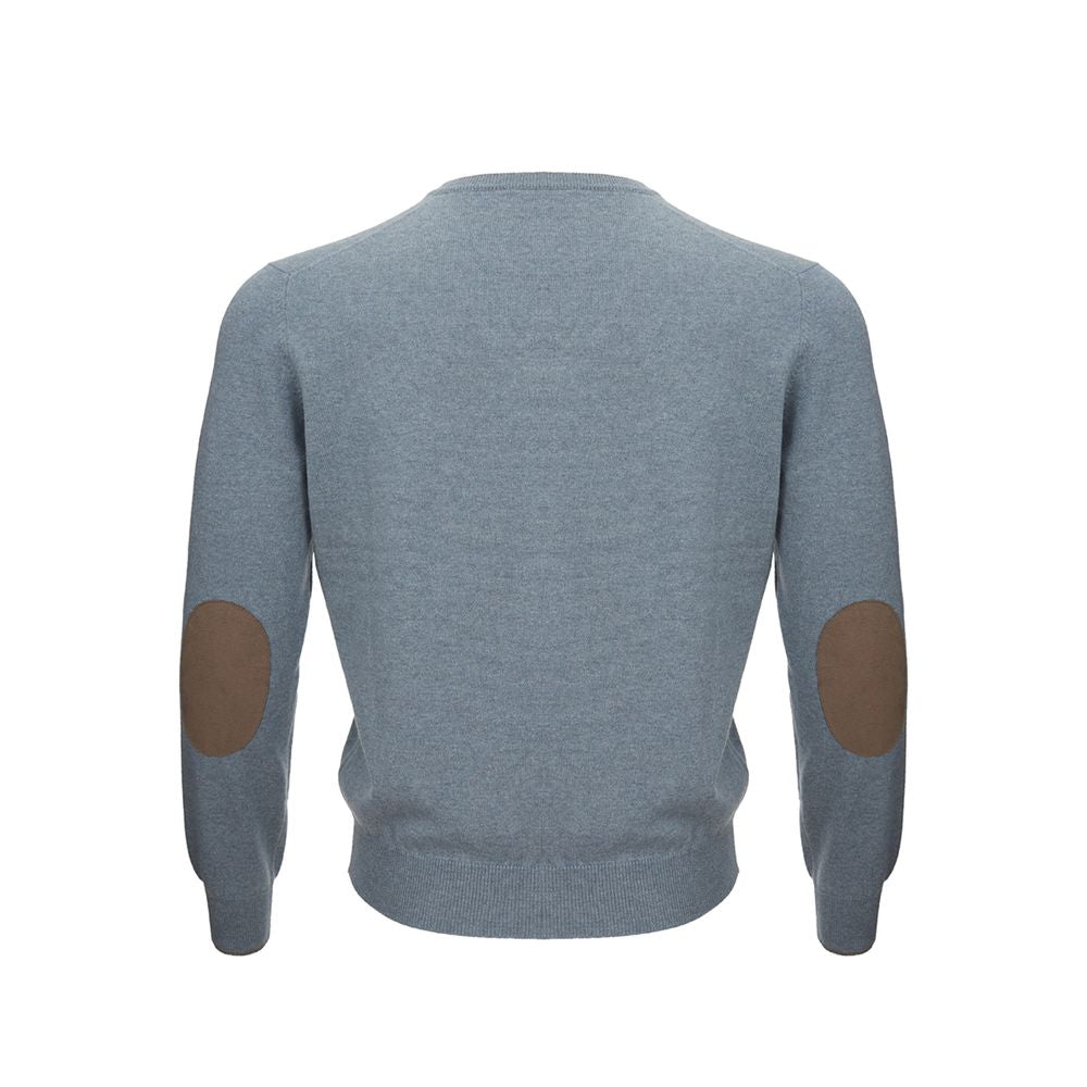 Gran Sasso Elegante Maglione in Cashmere in Grigio Chic
