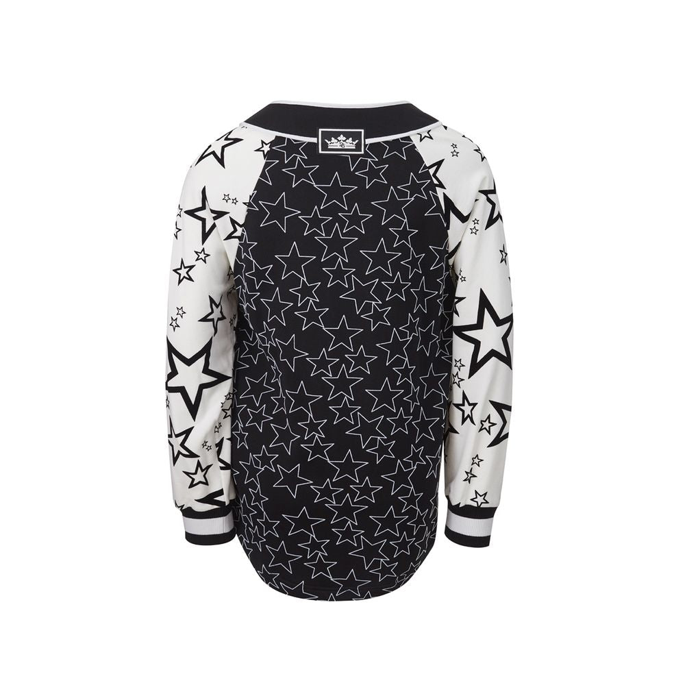 Dolce & Gabbana Chic Maglione Nero in Cotone per Donna