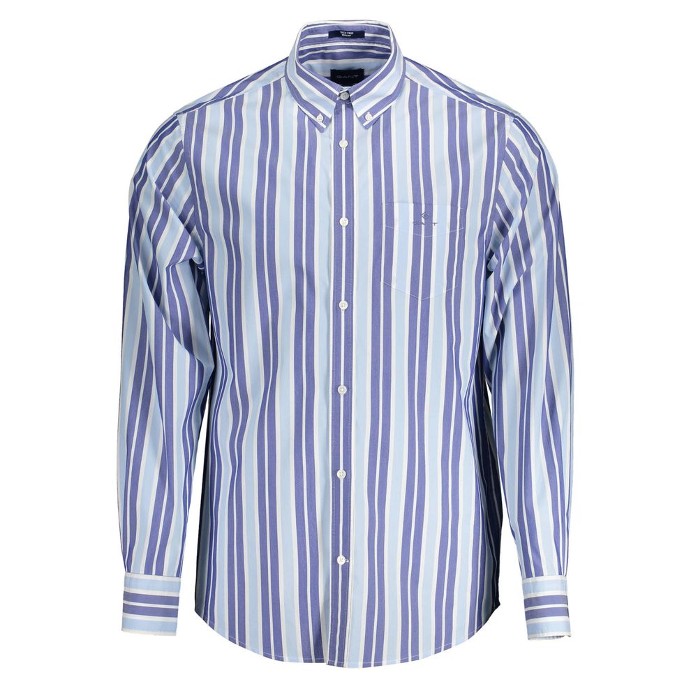 Gant Elegant Голубая рубашка с длинными рукавами