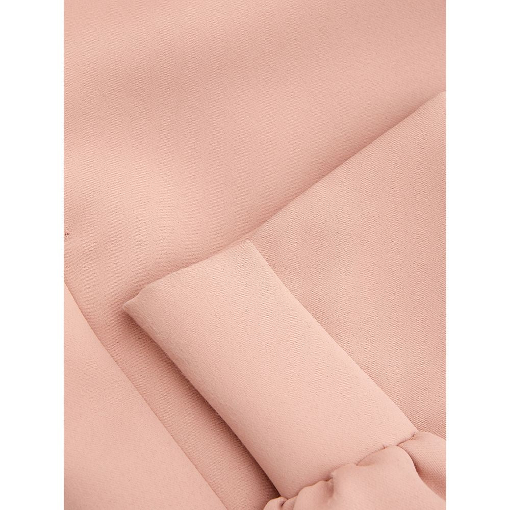 Pantaloni eleganti in poliestere rosa Lardini da donna