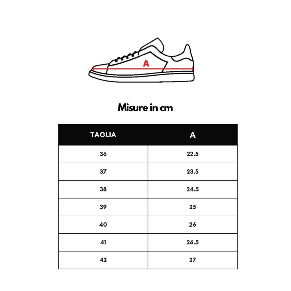 Sneaker in pelle bianca P448