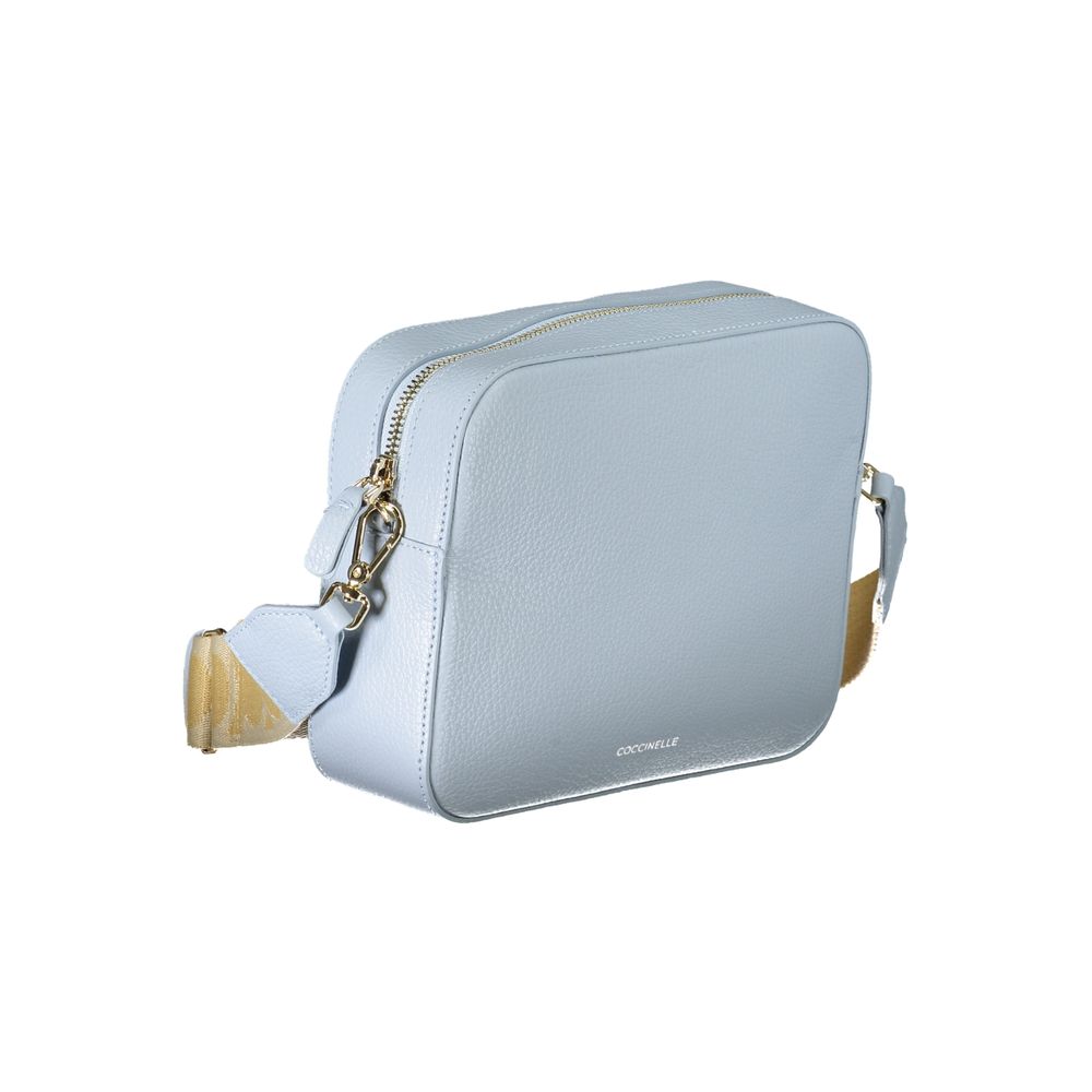 Coccinelle Light Blue Leather Women Handbag