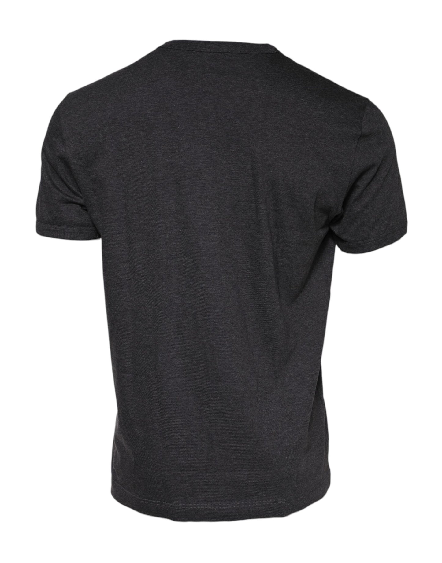 Dolce & Gabbana Dark Gray Short Sleeves Crew Neck T-shirt
