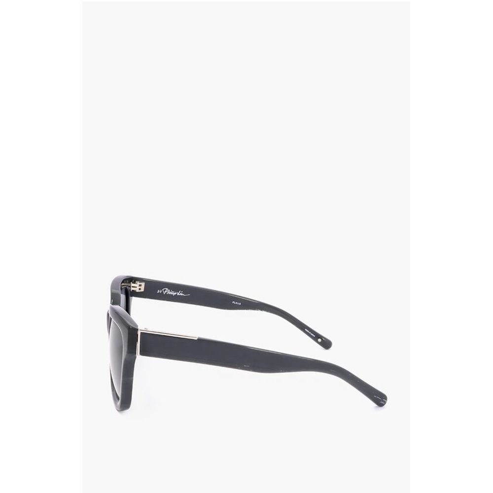 Linda Farrow PHILLIP LIM Marble Effect Wayfarer Sunglasses