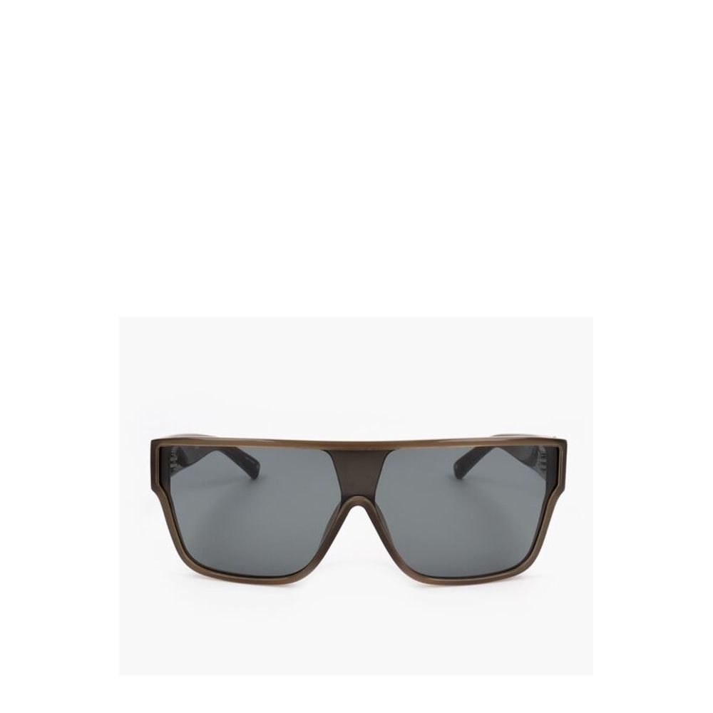 Linda Farrow PHILLIP LIM Shield Sunglasses with See Through Frame