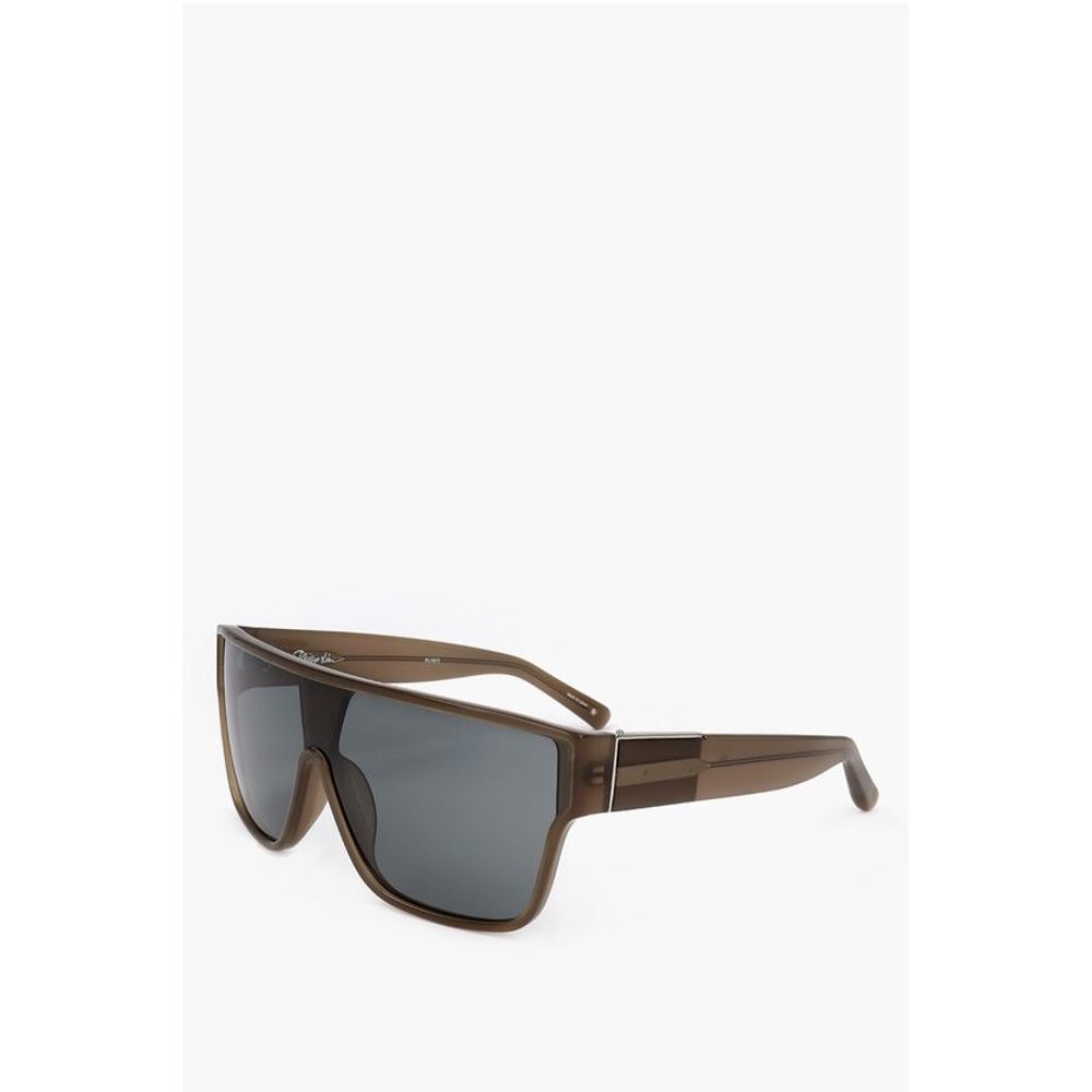 Linda Farrow PHILLIP LIM Shield Sunglasses with See Through Frame