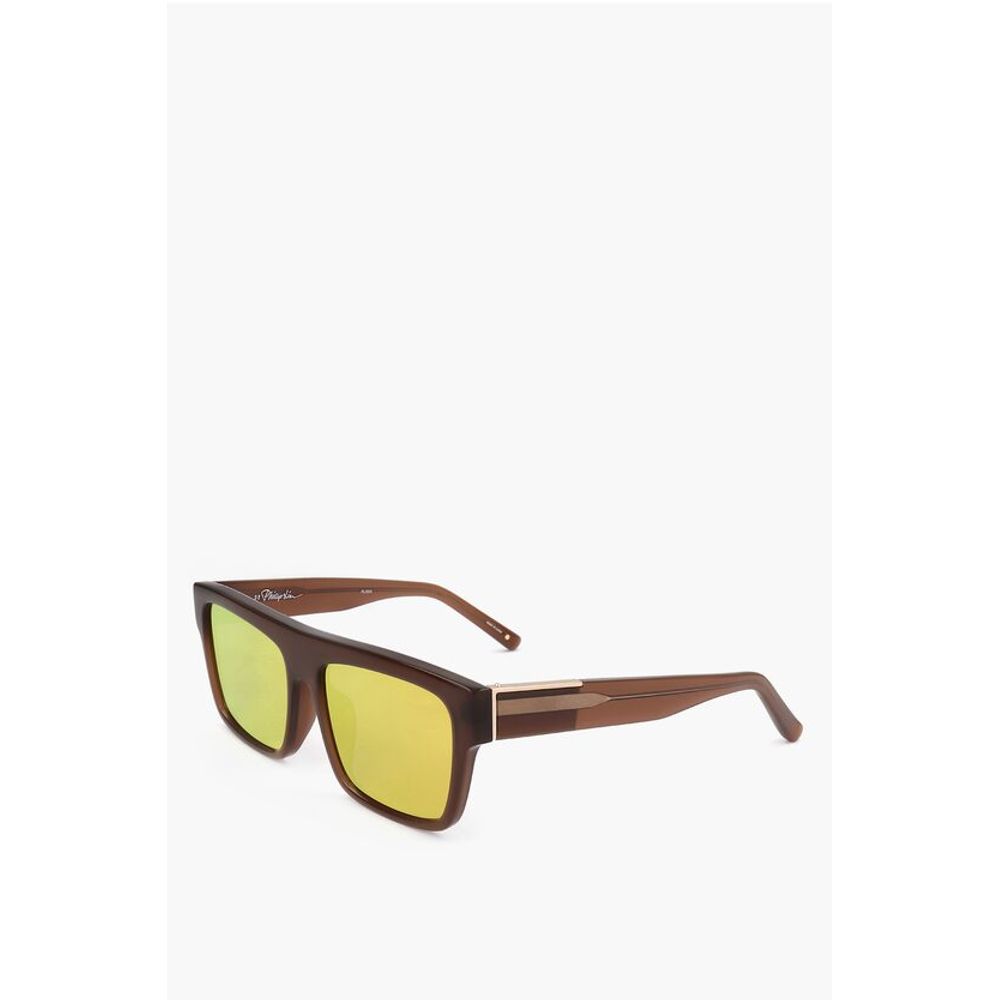 Linda Farrow PHILLIP LIM Wayfarer Sunglasses wiith Straight Bridge