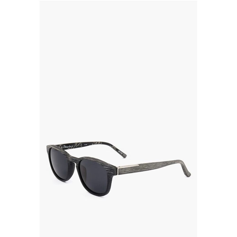 Linda Farrow PHILLIP LIM Wayfarer Sunglasses with Marble Effect Frame
