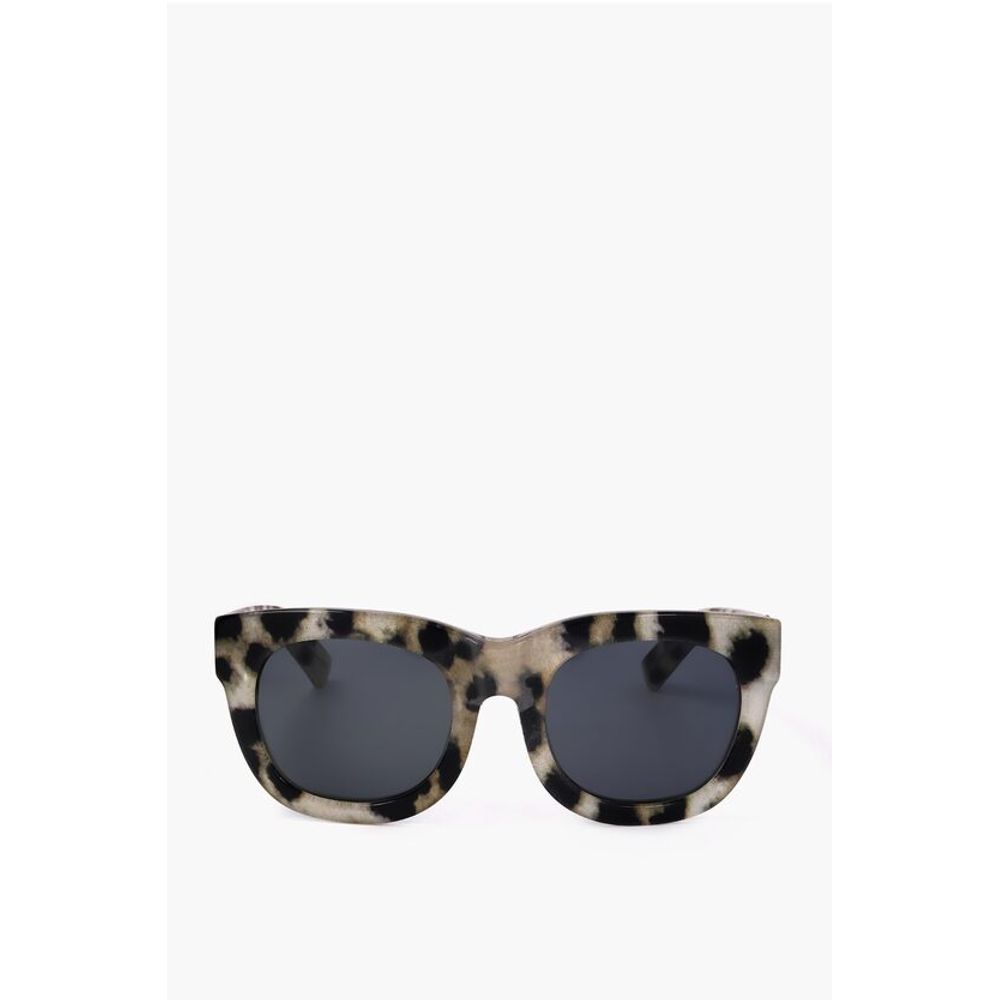 Linda Farrow PHILLIP LIM Animal Patterned Wayfarer Sunglasses