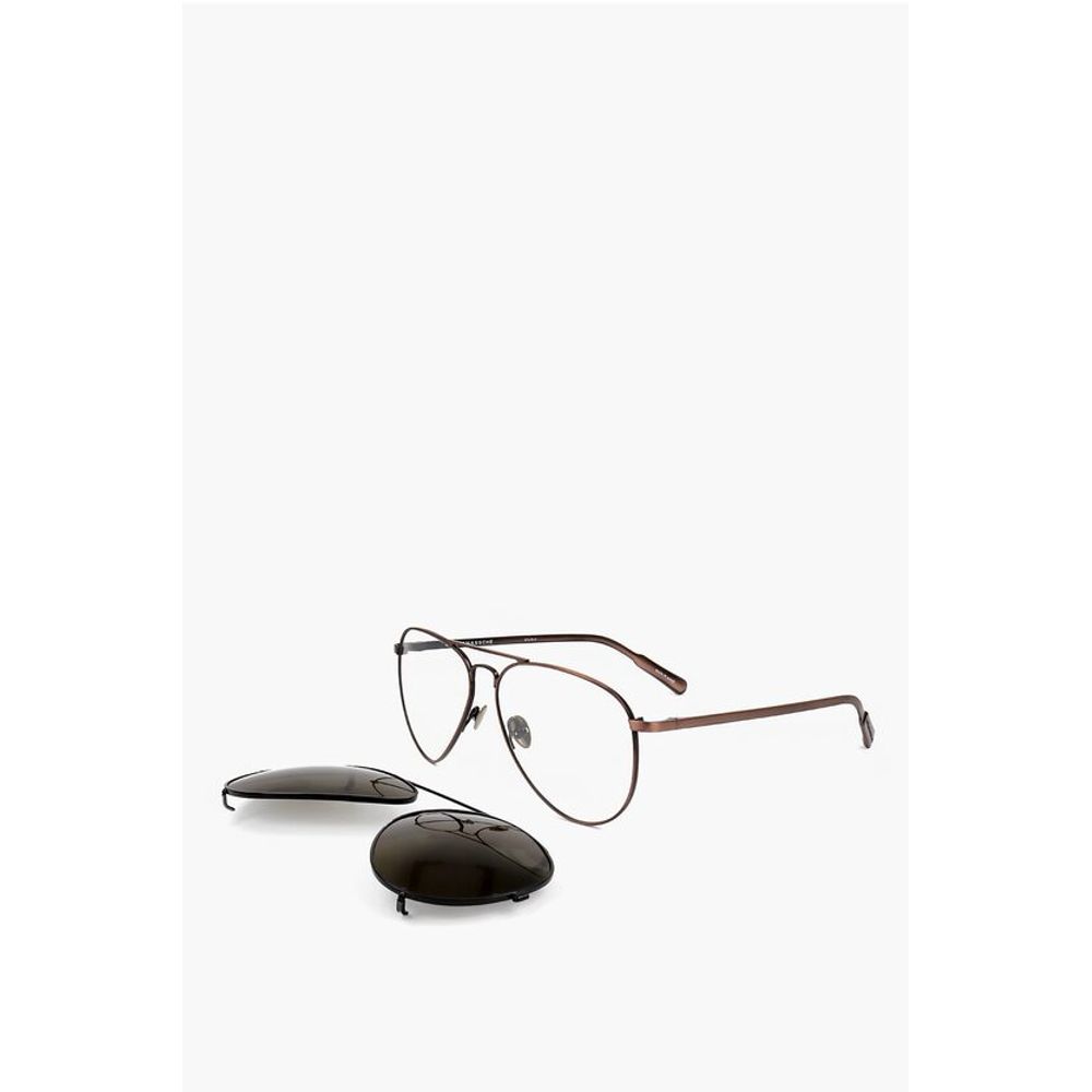 Linda Farrow KRIS VAN ASSCHE Aviator Sunglasses with Removable Mask