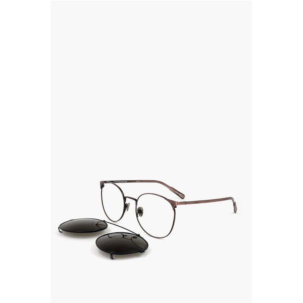 Linda Farrow KRIS VAN ASSCHE Wayfarer Sunglasses with Removable Mask