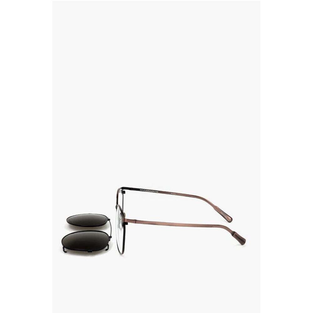 Linda Farrow KRIS VAN ASSCHE Wayfarer Sunglasses with Removable Mask