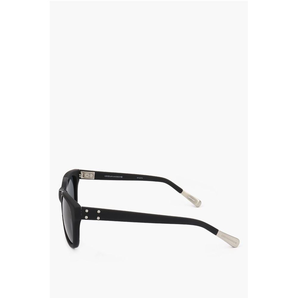 Linda Farrow KRIS VAN ASSCHE Wayfarer Sunglasses with Matte Frame