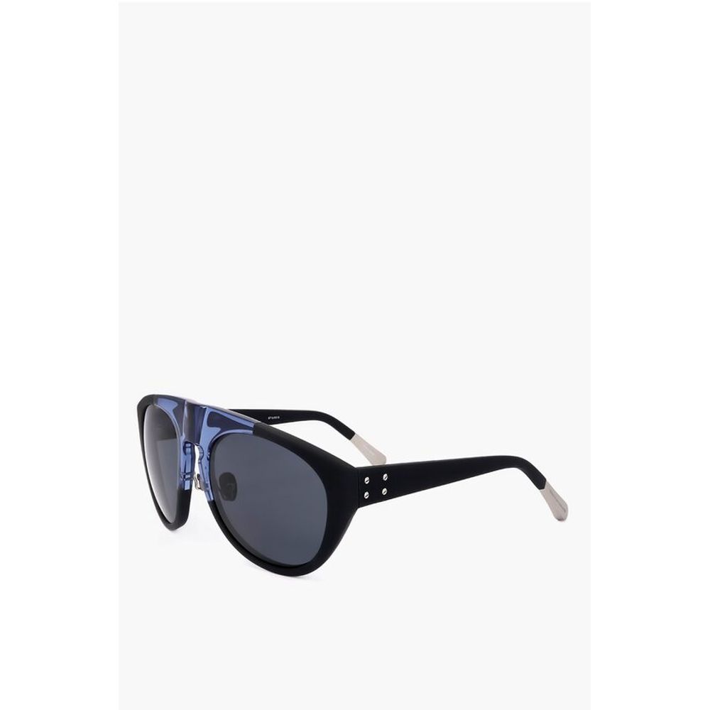 Linda Farrow KRIS VAN ASSCHE Aviator Sunglasses with Two-tone Frame
