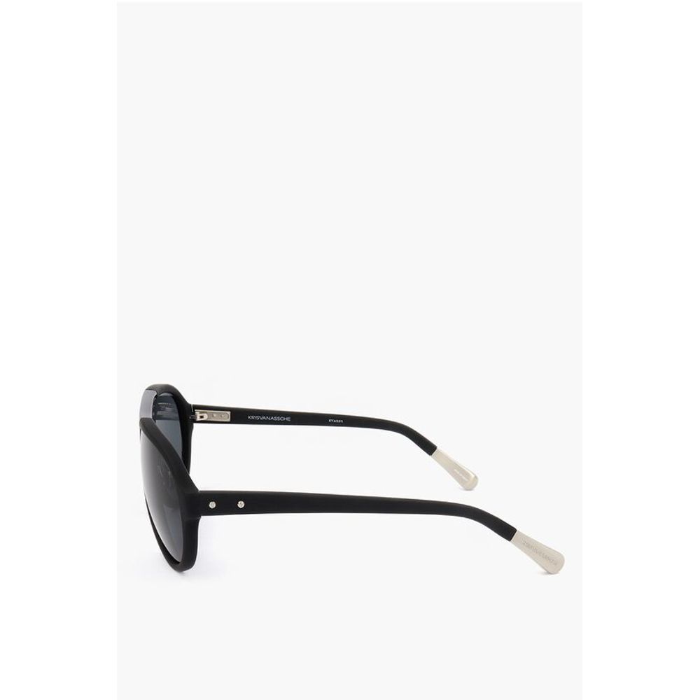 Linda Farrow KRIS VAN ASSCHE Aviator Sunglasses with Monochrome Lenses