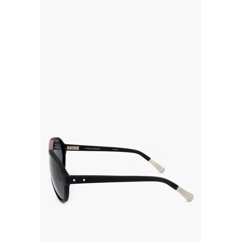 Linda Farrow KRIS VAN ASSCHE Aviator Sunglasses with Two-tone Frame
