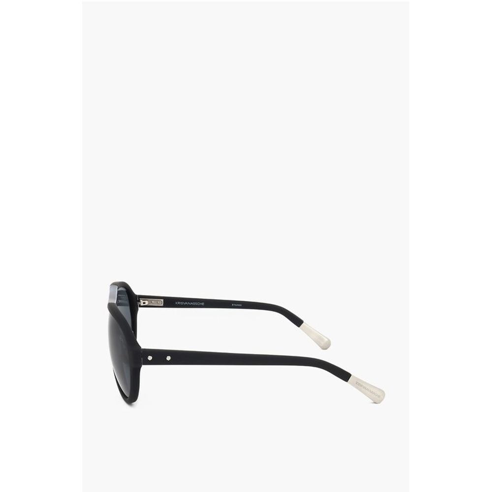 Linda Farrow KRIS VAN ASSCHE Aviator Sunglasses with Two-tone Frame