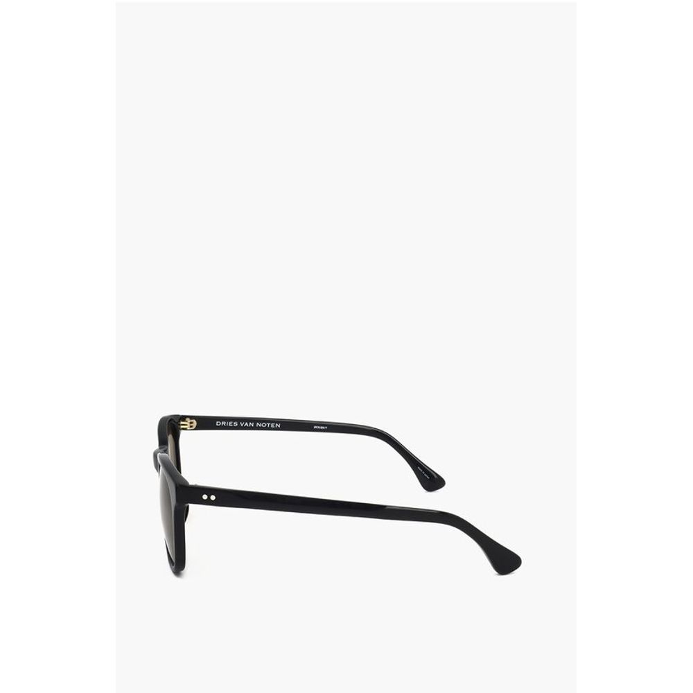 Linda Farrow DRIES VAN NOTEN Wayfarer Sunglasses with Monochrome Lenses