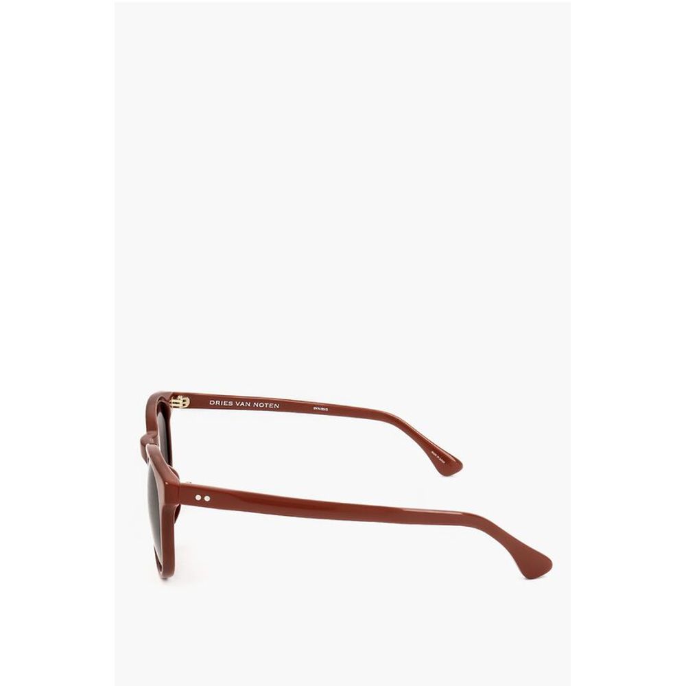 Linda Farrow DRIES VAN NOTEN Wayfarer Sunglasses with Ton-sur-ton Lenses