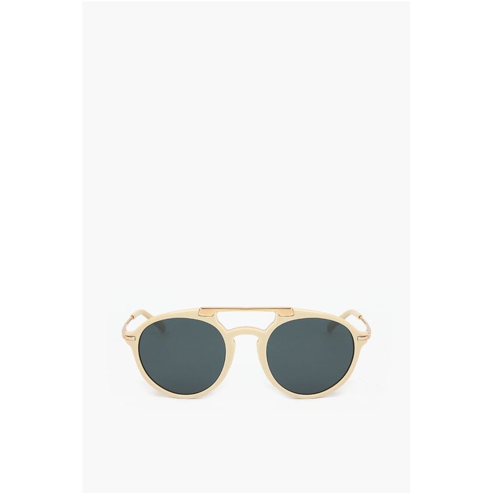 Linda Farrow DRIES VAN NOTEN Aviator Sunglasses with Metal Detail