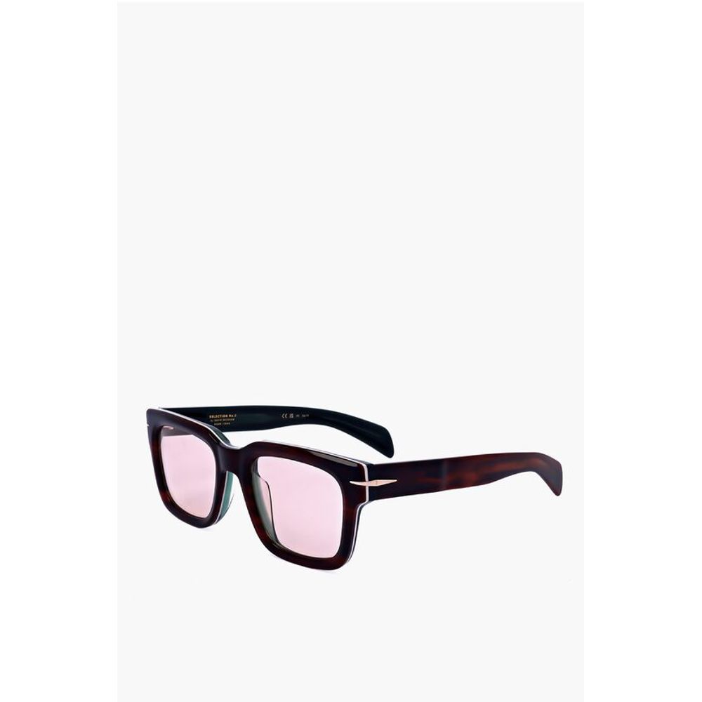 David Beckham Wayfarer Sunglasses with Pinkish Lenses