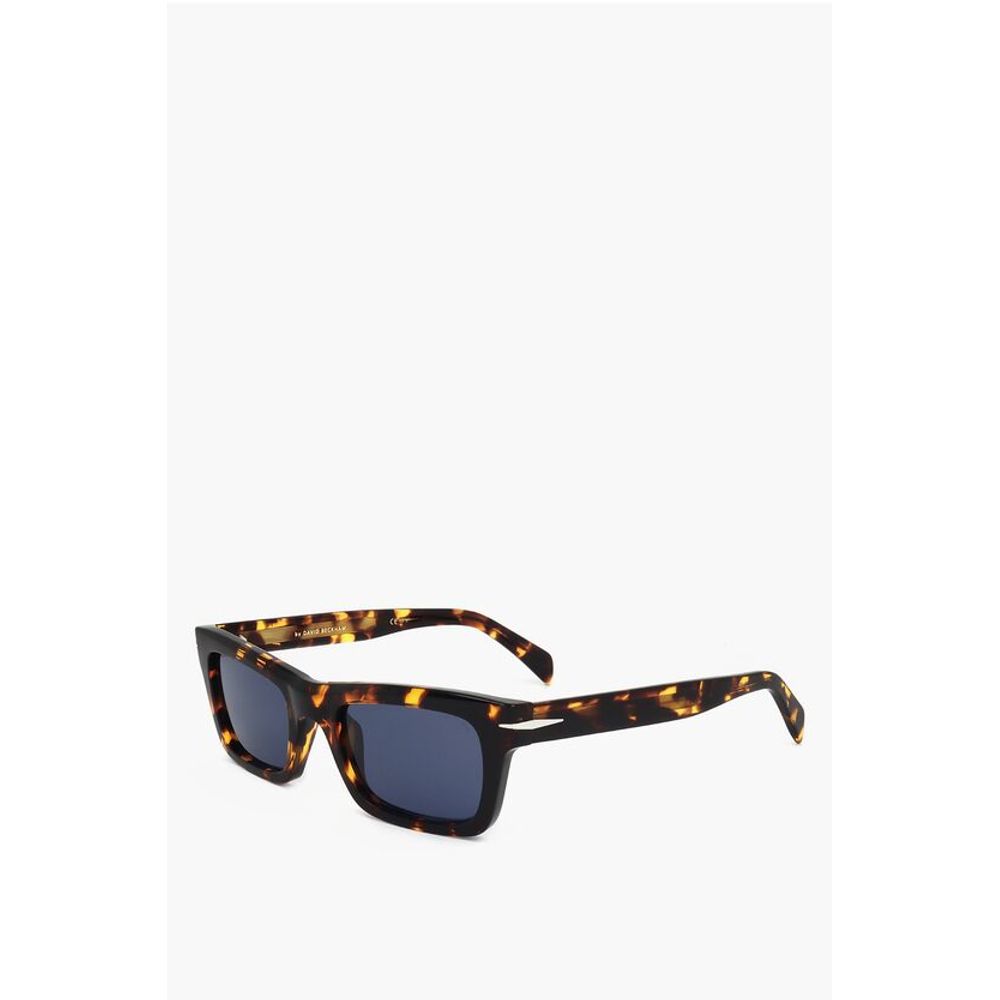 David Beckham Tortoiseshell Sunglasses with Rectangular Design