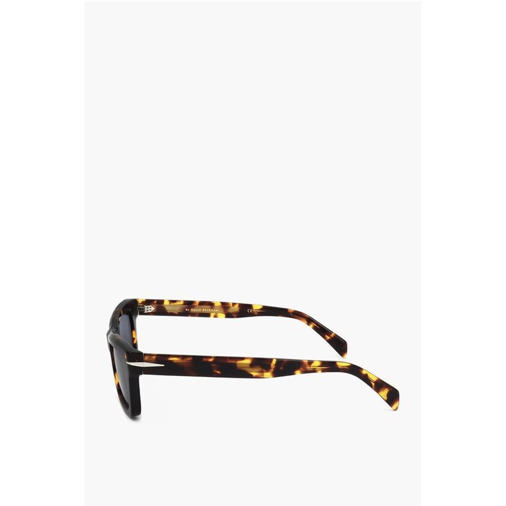 David Beckham Tortoiseshell Sunglasses with Rectangular Design