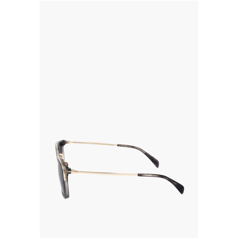 David Beckham Wayfarer Sunglasses with Metal Rods