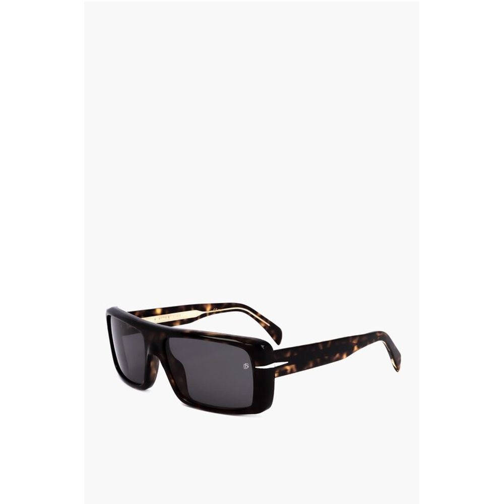 David Beckham Shield Sunglasses with Thick Rods