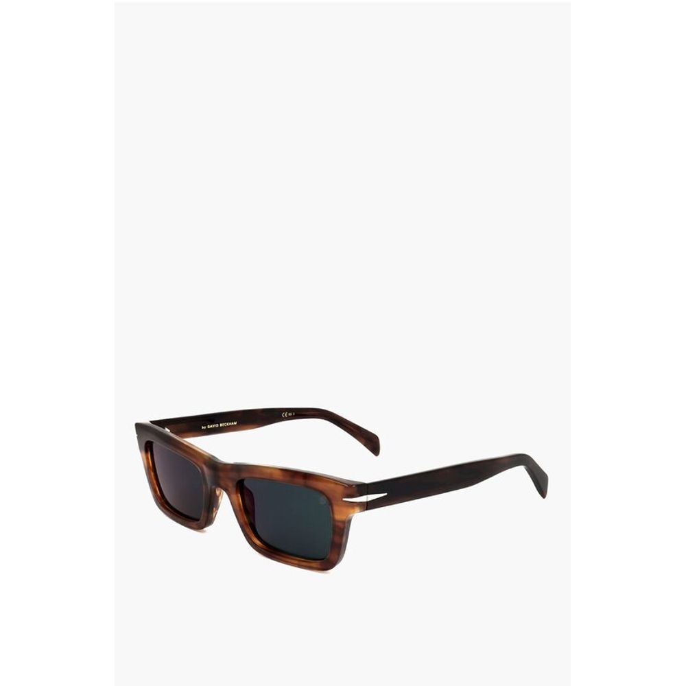David Beckham Tortoiseshell Sunglasses with Rectangular Design