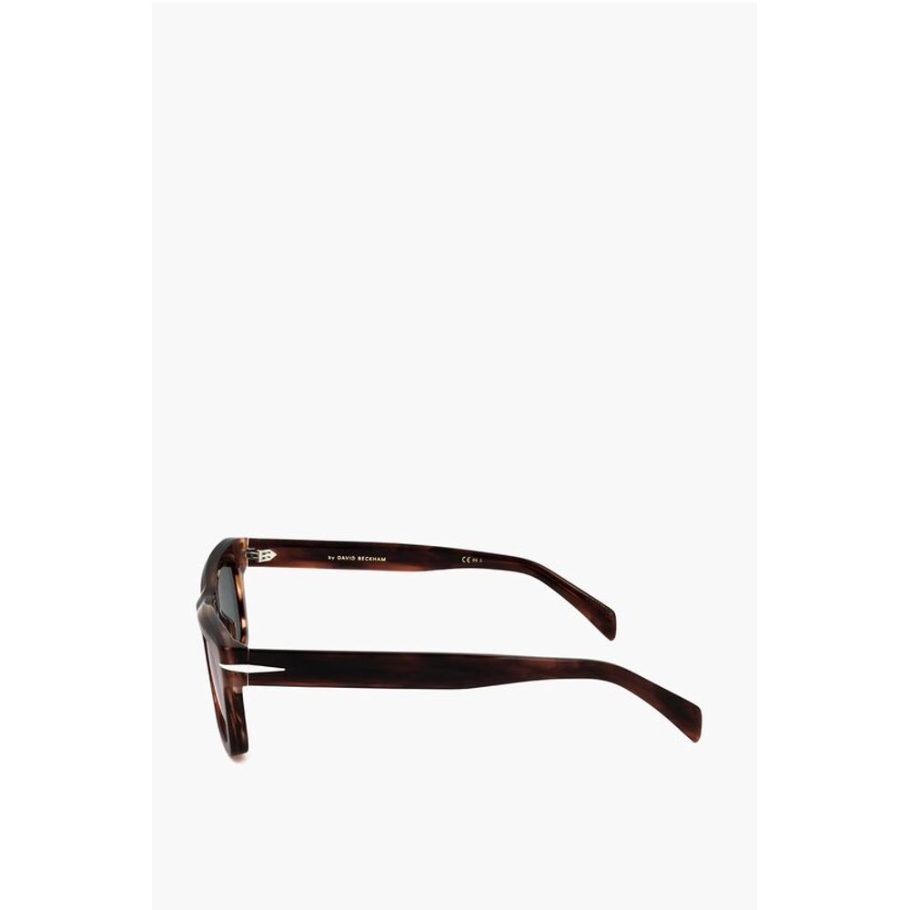 David Beckham Tortoiseshell Sunglasses with Rectangular Design