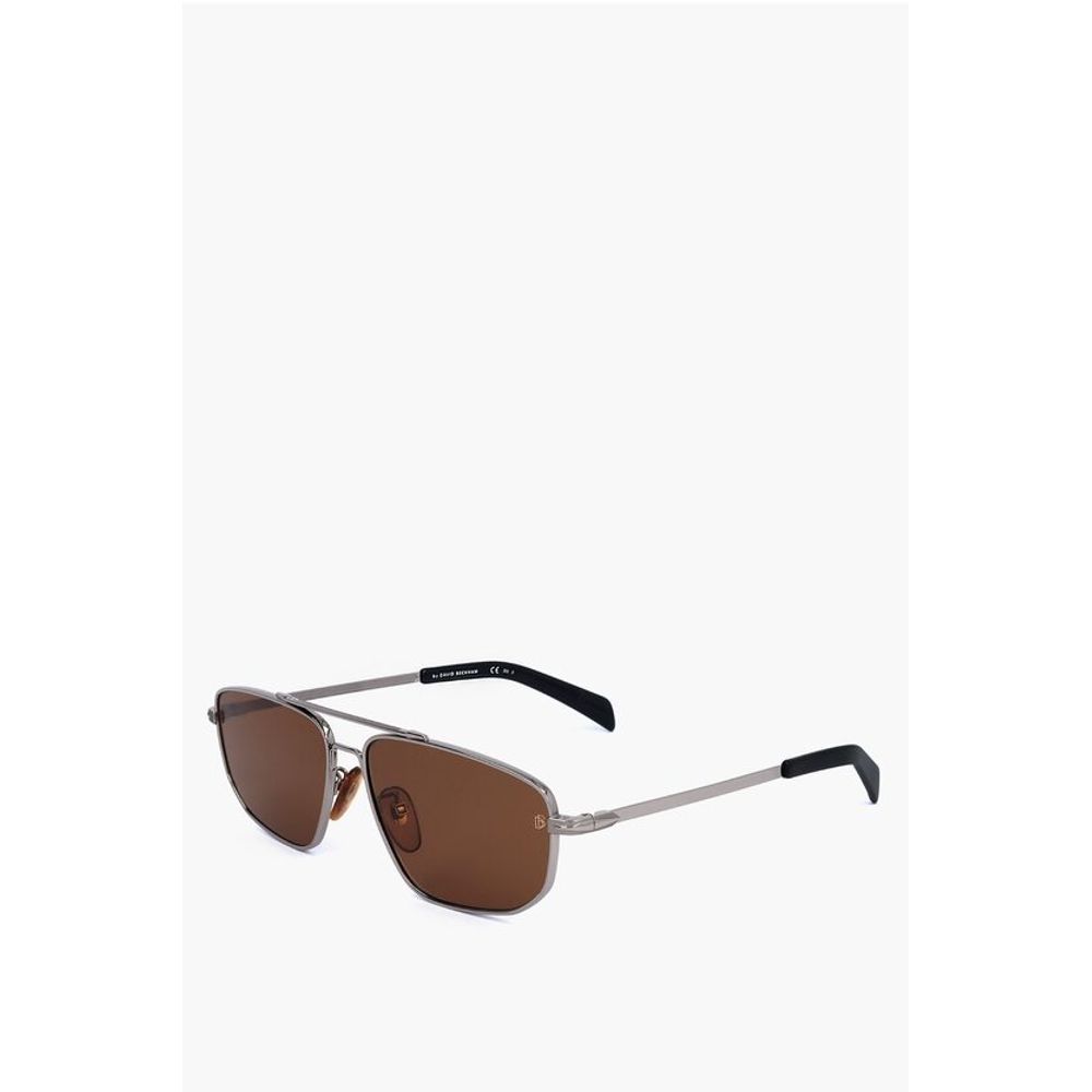 David Beckham Aviator Sunglasses with Metal Frame