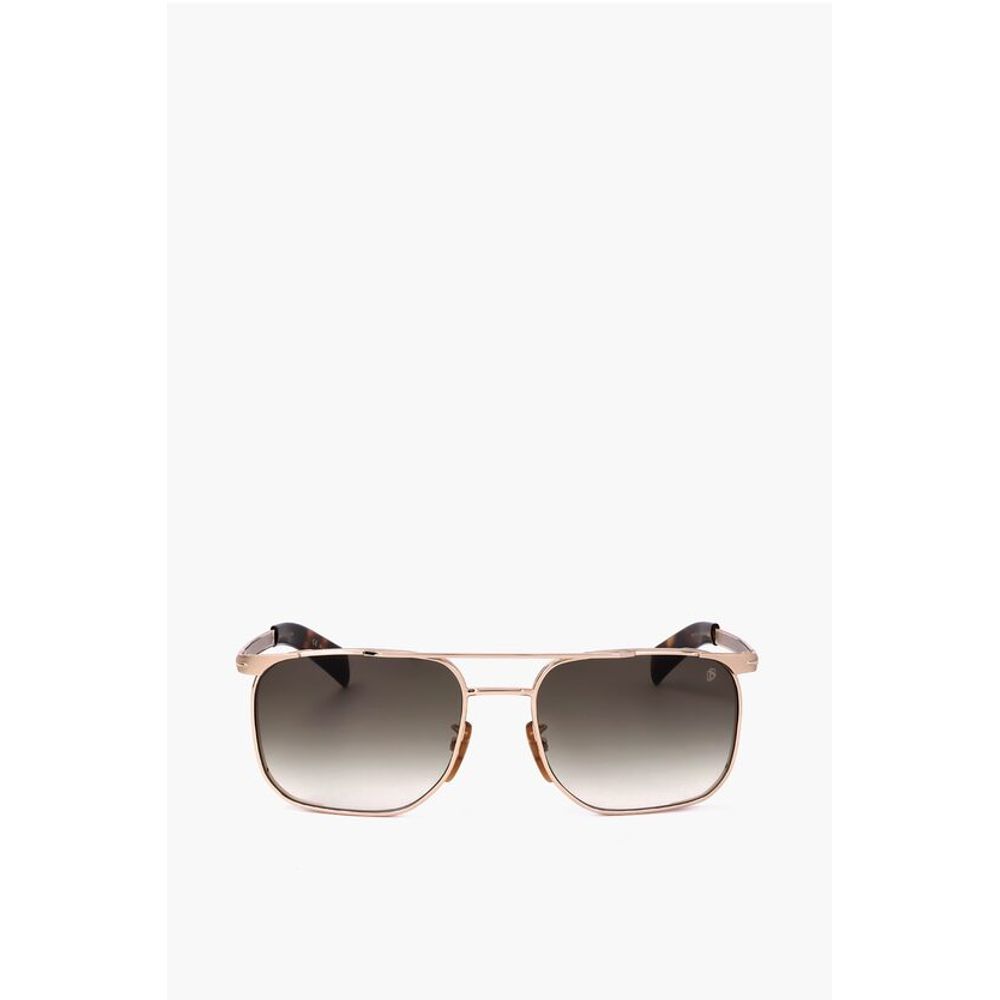 David Beckham Aviator Sunglasses with Gradient Lenses