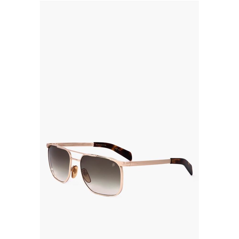 David Beckham Aviator Sunglasses with Gradient Lenses