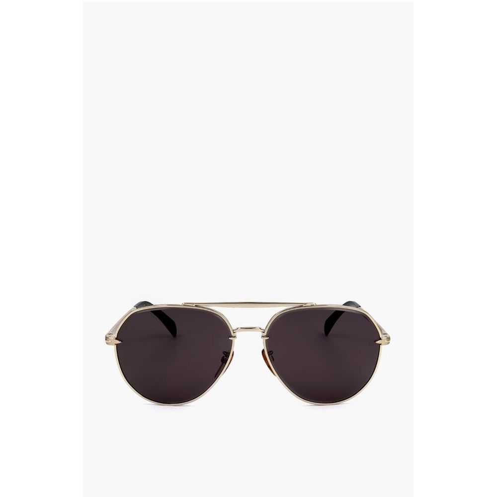 David Beckham Aviator Sunglasses with Metal Frame