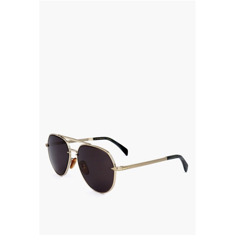 David Beckham Aviator Sunglasses with Metal Frame