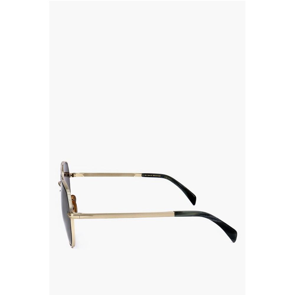 David Beckham Aviator Sunglasses with Metal Frame