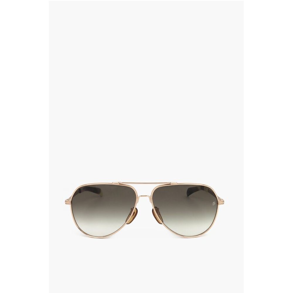 David Beckham Aviator Sunglasses with Gradient Lenses