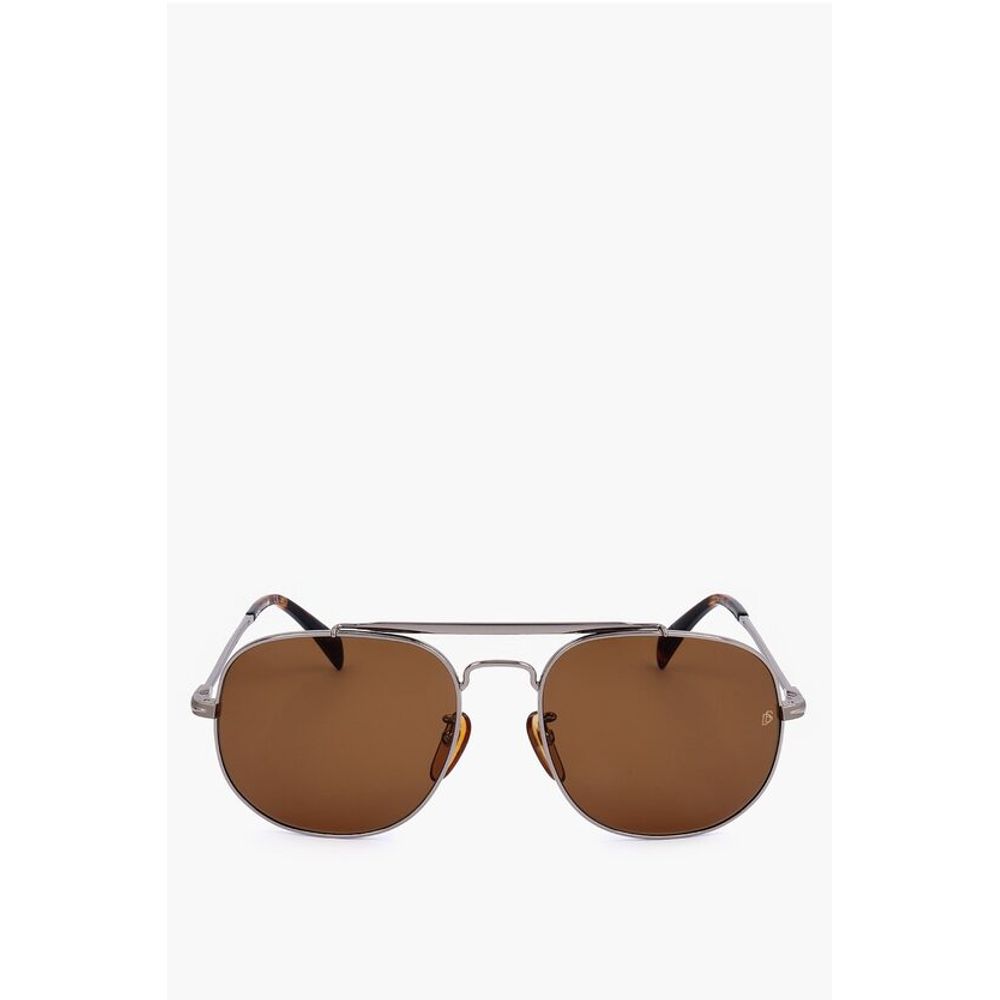 David Beckham Aviator Sunglasses with Orange Lenses