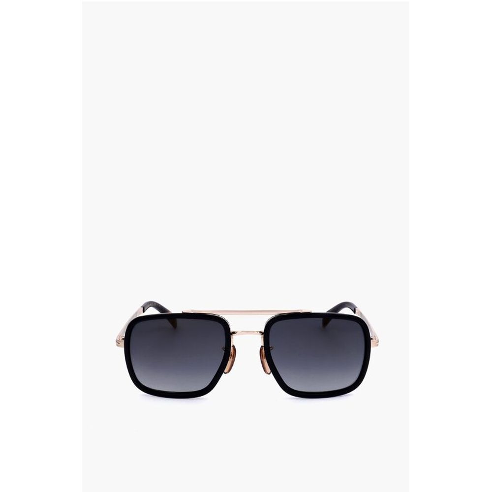 David Beckham Aviator Sunglasses with Metal and Plastic Frame