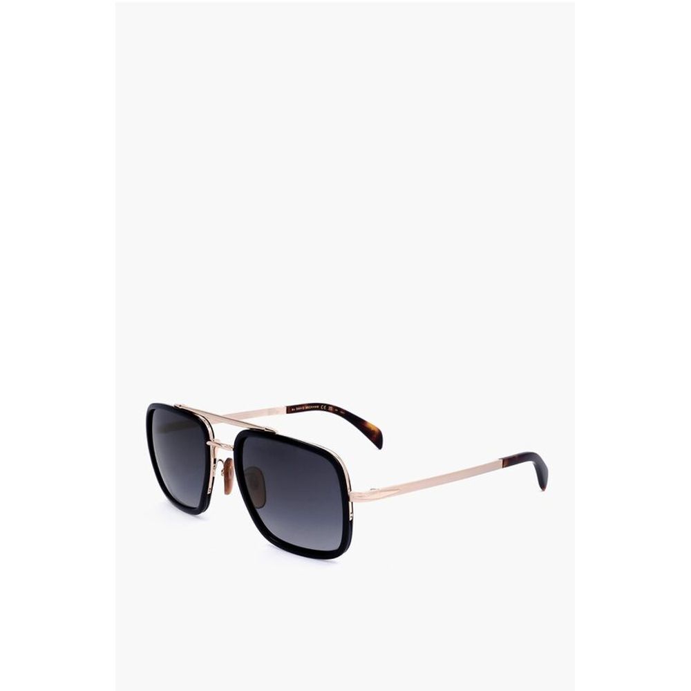 David Beckham Aviator Sunglasses with Metal and Plastic Frame