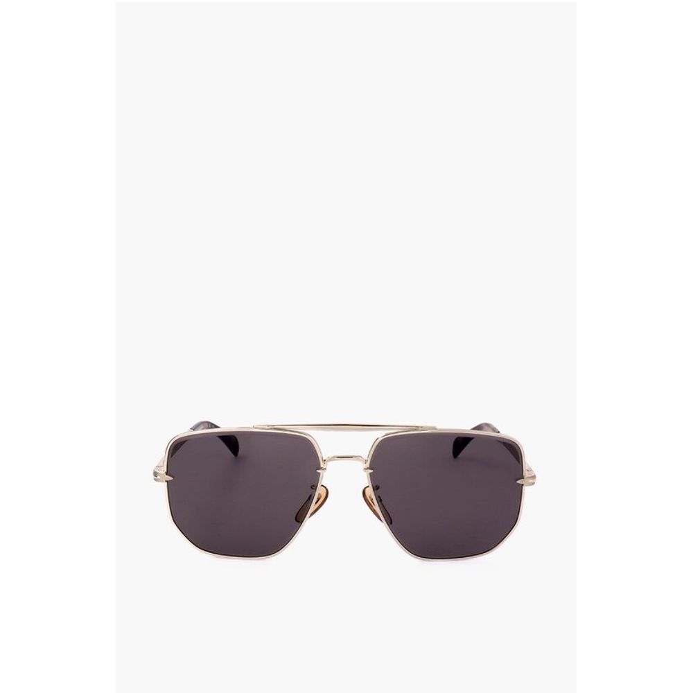 David Beckham Aviator Sunglasses with Metal Frame