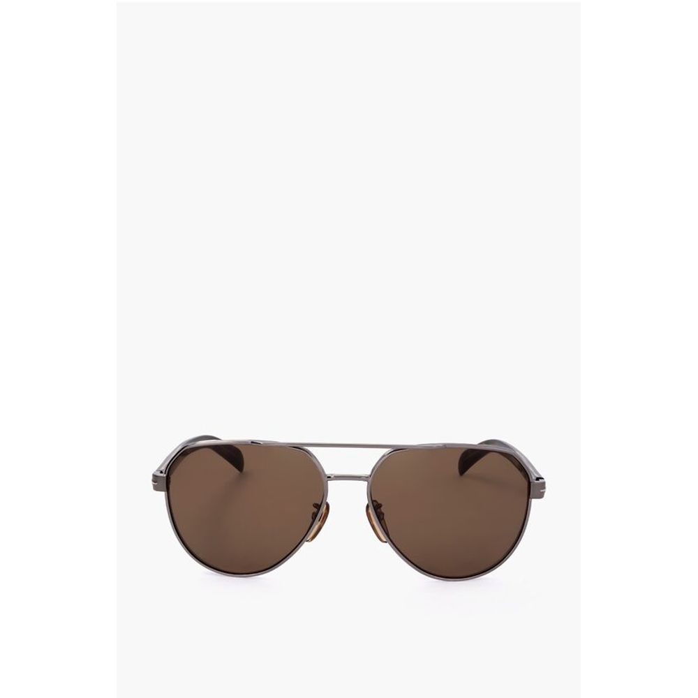 David Beckham Aviator Sunglasses with Metal Frame